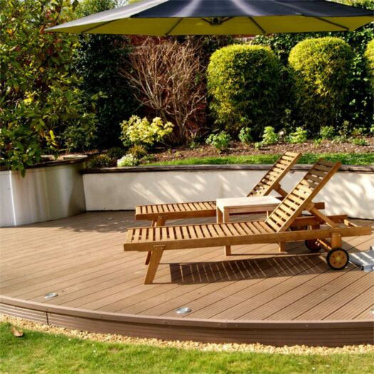 Ecoscape UK_Composite Decking-'Clarity' Decking Kit Autumn