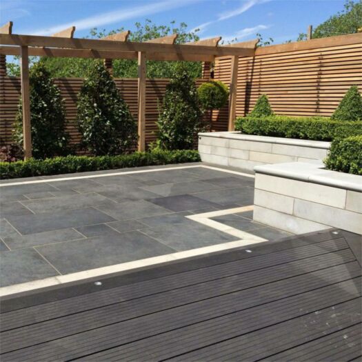 Ecoscape UK_Composite Decking-'Clarity' Decking Kit Charcoal