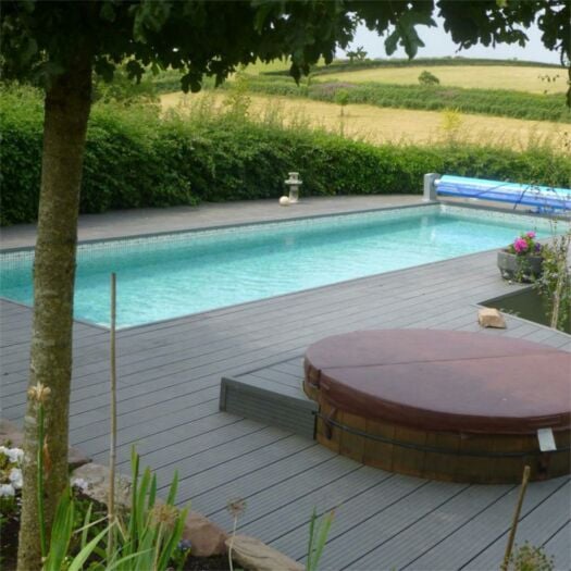 Ecoscape UK_Composite Decking-'Clarity' Decking Kit Graphite