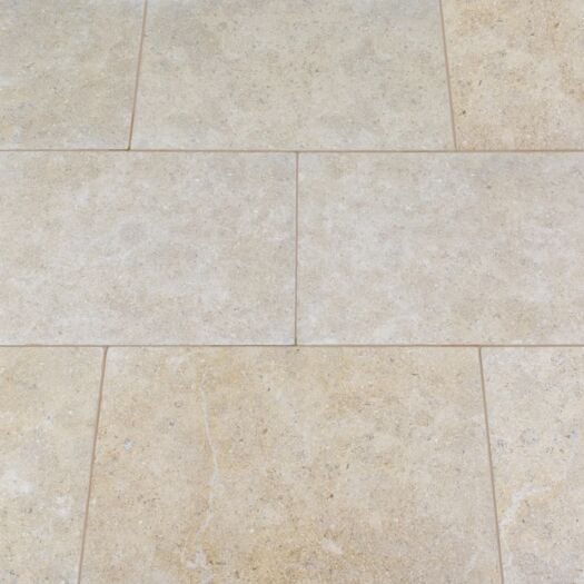 Paving Superstore _ Tumbled & Pre-Sealed Egyptian Limestone 'Select Range' Sinai Pearl - PAVING SLABS