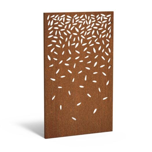 Adezz _ Corten Steel - Decorative Wall Panel - Falling Leaves - WALLING