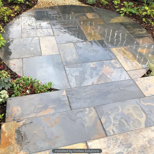 London Stone _ Rustic Riven Slate - PAVING SLABS
