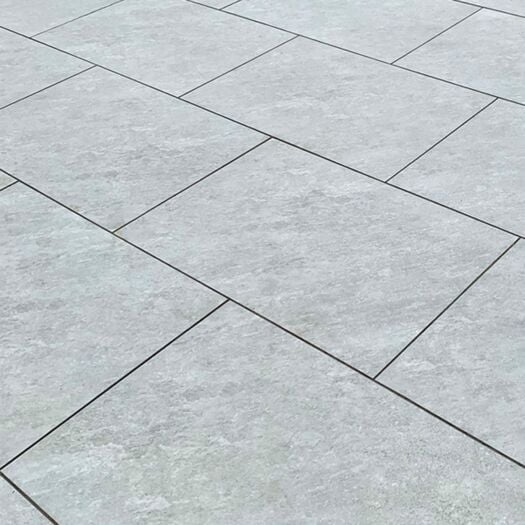 Paving Superstore _ Porcelain 'Fusion' Union Grey - PAVING SLABS