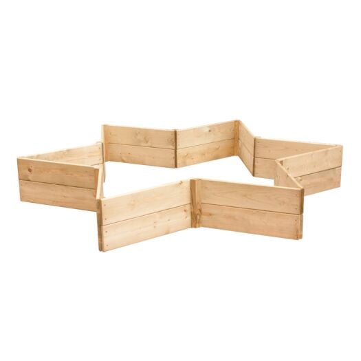 Greena _ Star Pressure Treated Timber Raised Bed - Medium