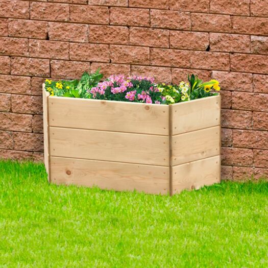 Greena_Wall Planter Pressure Treated Timber Raised Bed-High