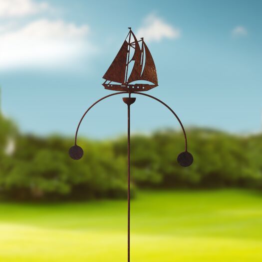 Poppyforge_Sailing Boat Wind Rocker-Garden Art