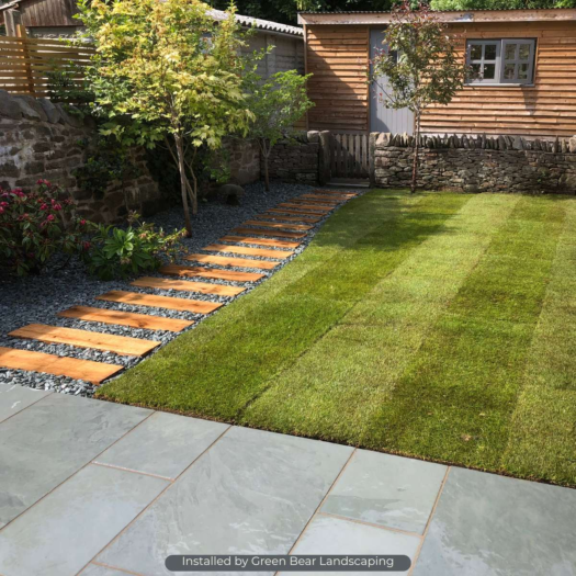 London Stone _ Natural Slate Brazilian Grey - PAVING SLABS
