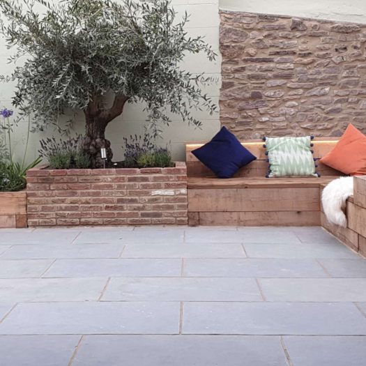 London Stone _ Limestone Kota Blue - PAVING SLABS