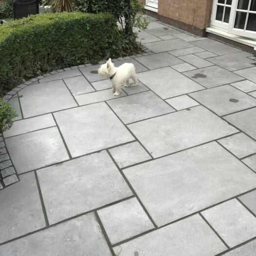 Paving Superstore _ Riven Limestone 'Select Range' Grey - PAVING SLABS