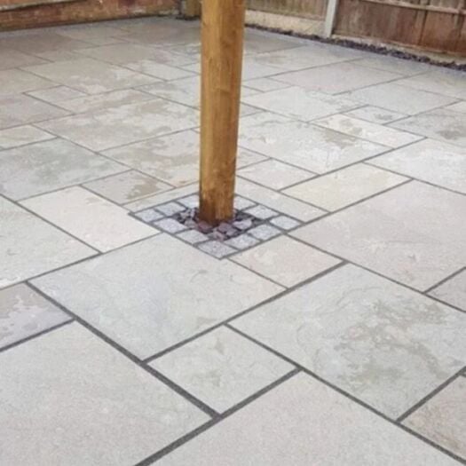 Paving Superstore _ Riven Limestone 'Element Range' Grey- PAVING SLABS