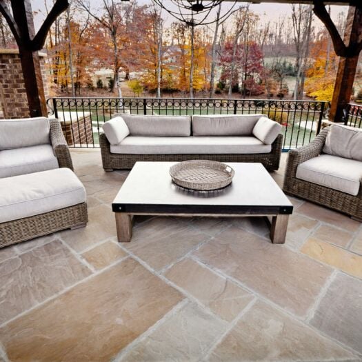 Natural Paving_Riven Sandstone 'Classicstone & Finestone' Harvest-PAVING SLABS