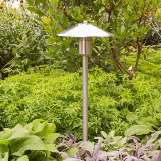 Hunza _ Tier Lights Stainless Steel-Garden Lighting