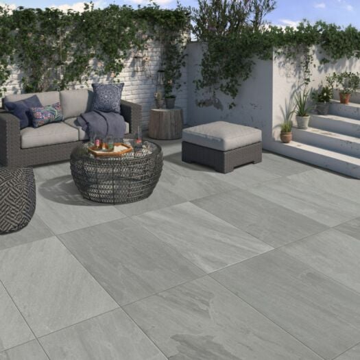 Paving Superstore _ Porcelain 'Select Range' Kandla Grey-PAVING SLABS