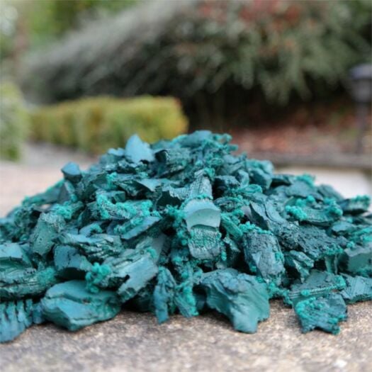 Landscape Rubber Chippings - Emerald Green