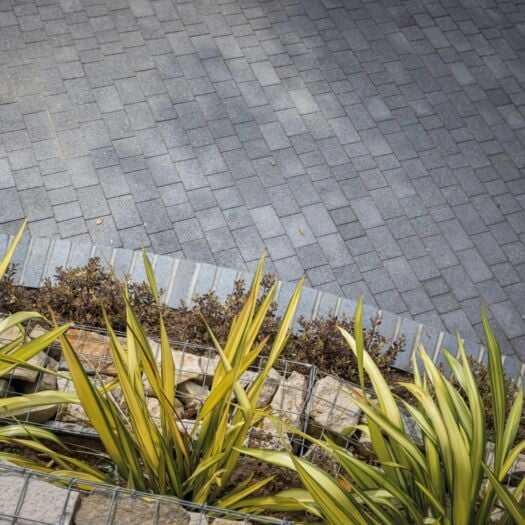 Brett Paving _ Concrete 'Lugano' Graphite Grey - BLOCK PAVING