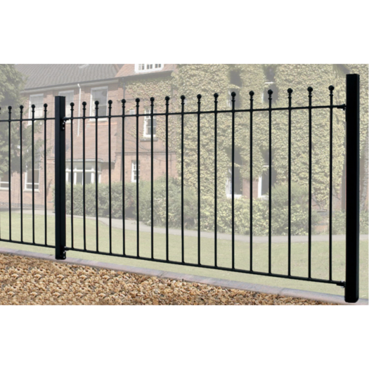 Burbage _ Manor Metal Railings Panel