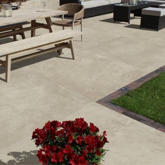 Talasey _ Porcelain Vitripiazza 'Helando' Mink - PAVING SLABS