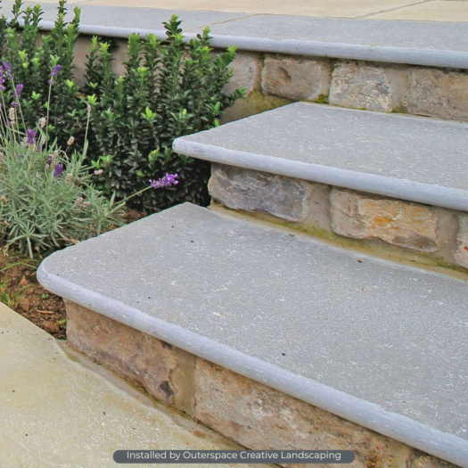 London Stone _ Limestone Antique Grey - PAVING SLABS