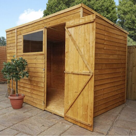 Mercia_Overlap, Pent Roof-Shed