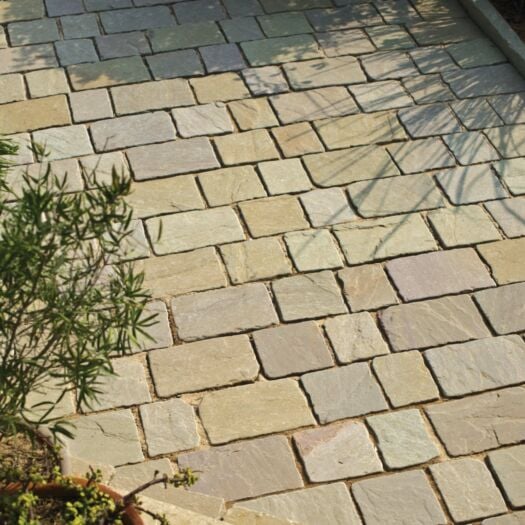 Strata Paving _ Antique Sandstone Raj - PAVESETTS