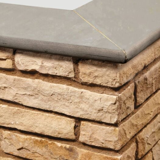 Natural Paving_Riven Sandstone 'Premiastone' Lakeland-BULLNOSE STEPS & COPING