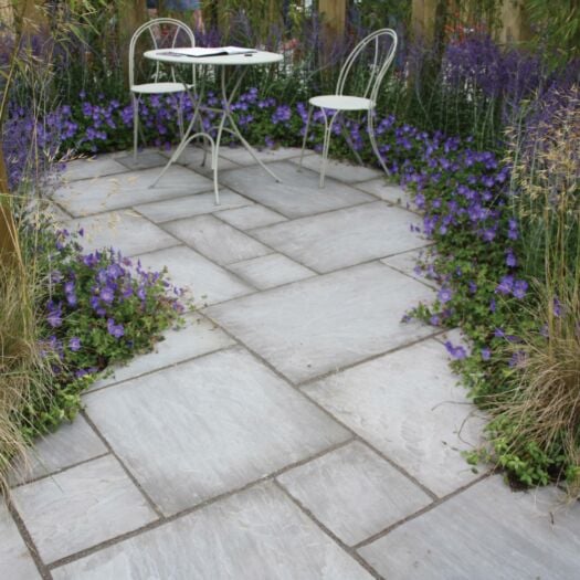 Natural Paving _ Riven Sandstone 'Classicstone & Finestone' Promenade-PAVING SLABS