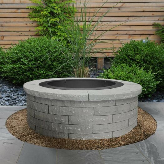 Natural Paving _ Sandstone Fire Pit-Promenade