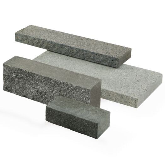 Stonemarket Paving_Concrete 'Rio' Grey-WALL COPING / PATH EDGING