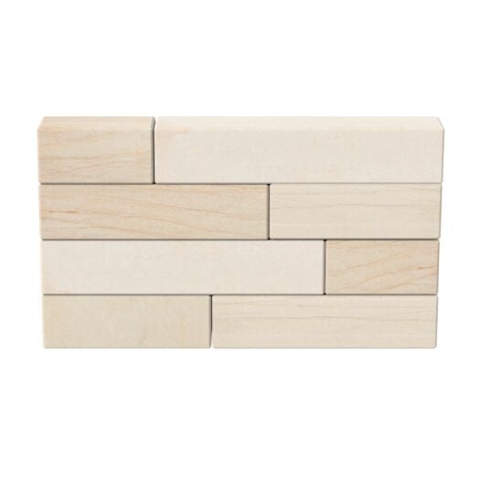 Marshalls Paving _ Sawn Sandstone 'Versuro' Caramel Cream Multi - WALLING