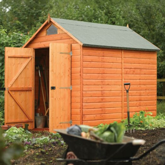 Rowlinson _ Shiplap, Apex Roof, Security Windowless - Shed