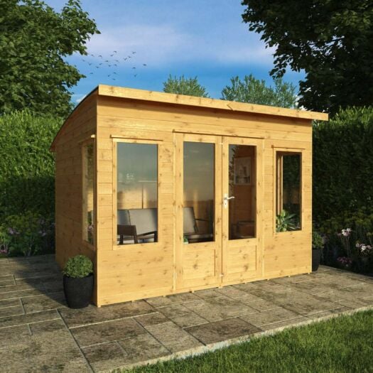 Mercia _ Helios Curved Roof-Summerhouse