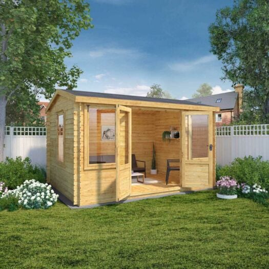 Mercia _ Log Cabin - Reverse Apex