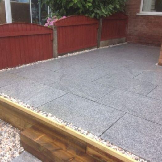 Paving Superstore_Flamed Granite 'Select Range' Silver Grey-PAVING SLABS