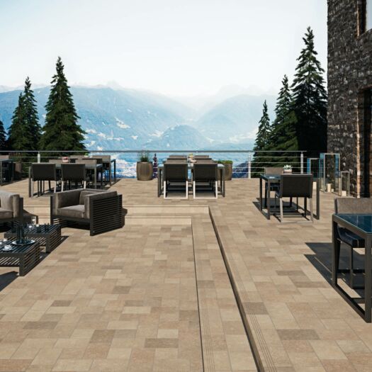 Global Stone Paving_Porcelain 'Small Size Series' Texture Beige-PAVING SLABS
