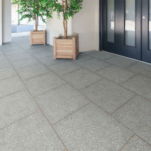 Stonemarket Paving_Concrete 'Standard Textured' Charcoal-PAVING SLABS