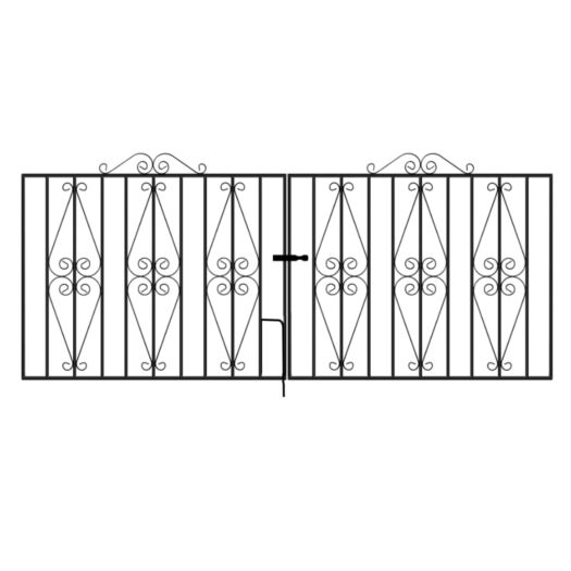 Burbage_Stirling Scroll Double Driveway-Gate