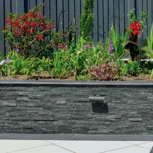 Marshalls Paving_Quartzite 'Stoneface Drystack Veneer' Nero-WALL CLADDING