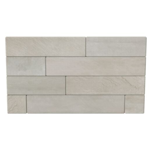 Marshalls Paving _ Sandstone 'Stoneface Sawn Veneer' Silver Multi - WALL CLADDING
