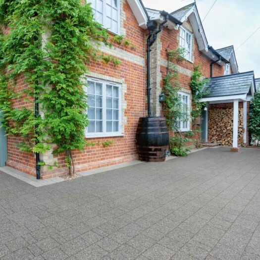 Stonemarket Paving _ Concrete 'Rio Pavers' Grey - BLOCK PAVING
