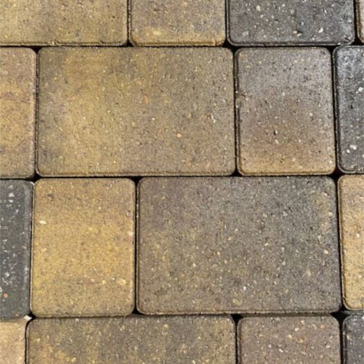 Breedon Paving _ Concrete 'Suffolk Smooth' Harvest - BLOCK PAVING