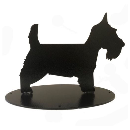 Poppyforge _ Scottie Dog Silhouette - Boot Scraper