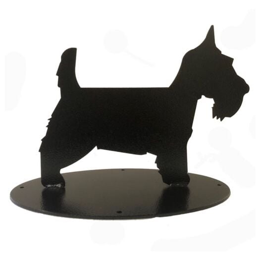 Poppyforge _ Scottie Dog Silhouette-Boot Scraper