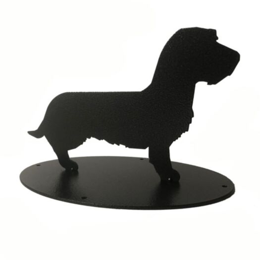 Poppyforge _ Sausage Dog Silhouette - Boot Scraper