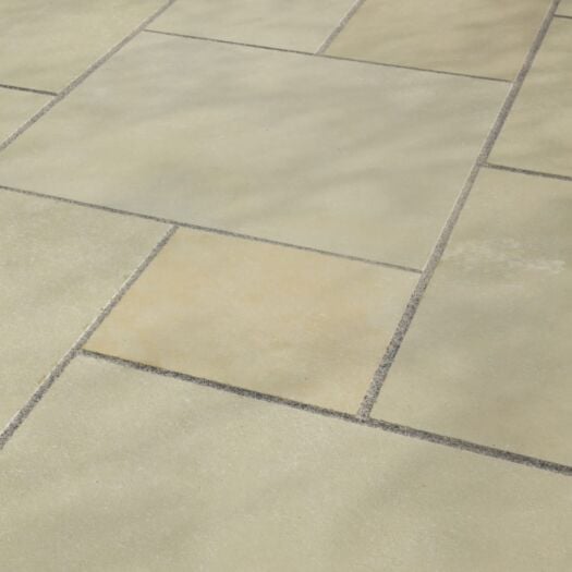 Stonemarket Paving_Riven Limestone 'Sundara' Old Gold-PAVING SLABS