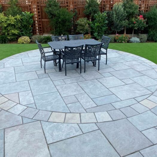 Marshalls Paving_Brushed Limestone 'Sylvern' Grey-PAVING SLABS