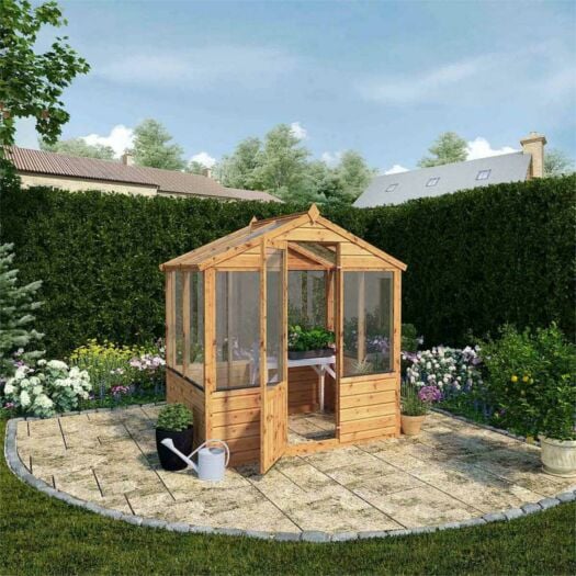 Mercia_Traditional Greenhouse-Shiplap Cladding