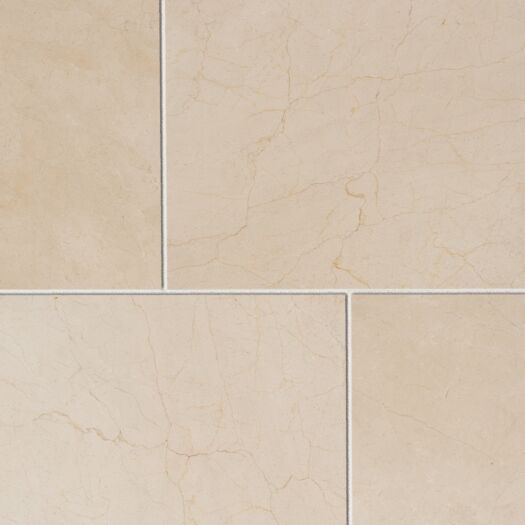 Strata Paving _ Polished Marble 'Cosmopolitan Collection' Tuscany Cream - INDOOR TILES
