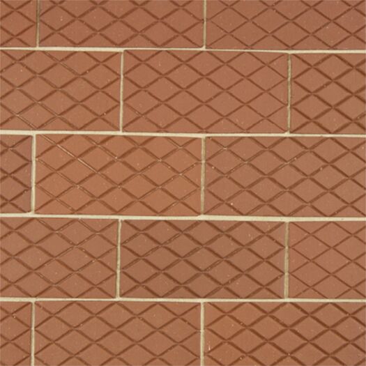 Wienerberger_Clay 'Diamond Pattern' Red-CLAY PAVERS 