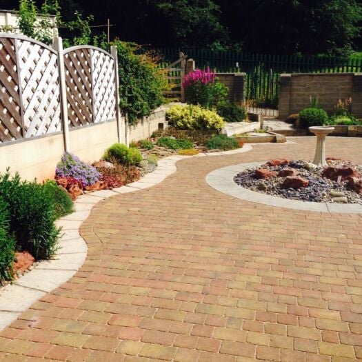 Bowland Stone _ 'Rumbled' Autumn - BLOCK PAVING