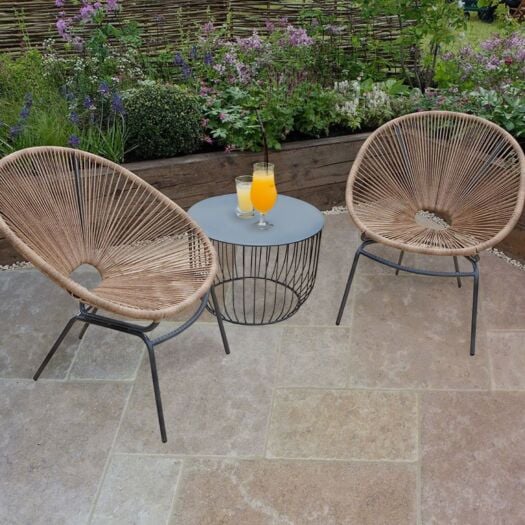 Paving Superstore _ Sawn & Honed Egyptian Limestone 'Primary Range' Sinai Pearl - PAVING SLABS